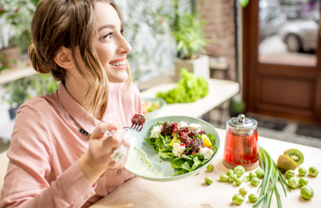 eating healthy food can help bust your stress 