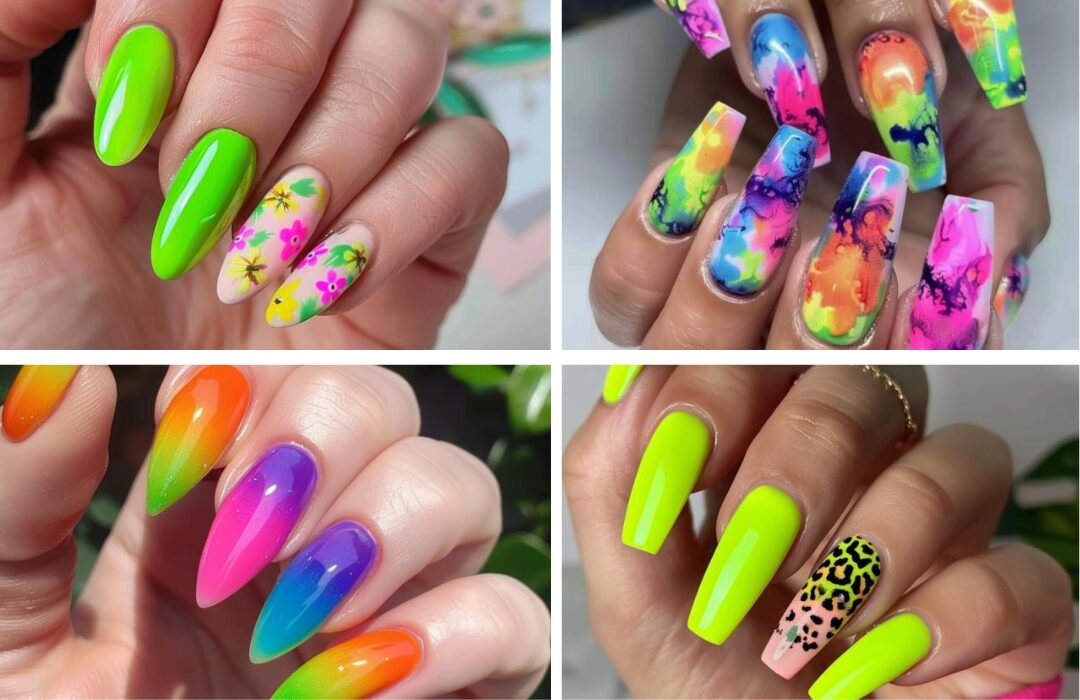 neon nails