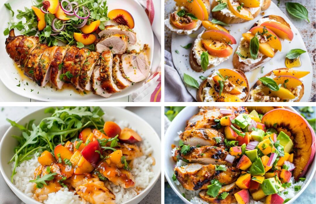 summer peach recipes