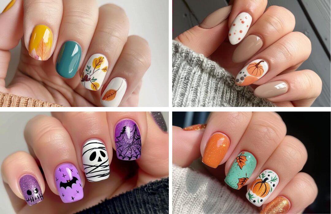 short fall nail designs