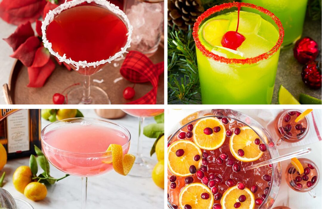 Christmas cocktails