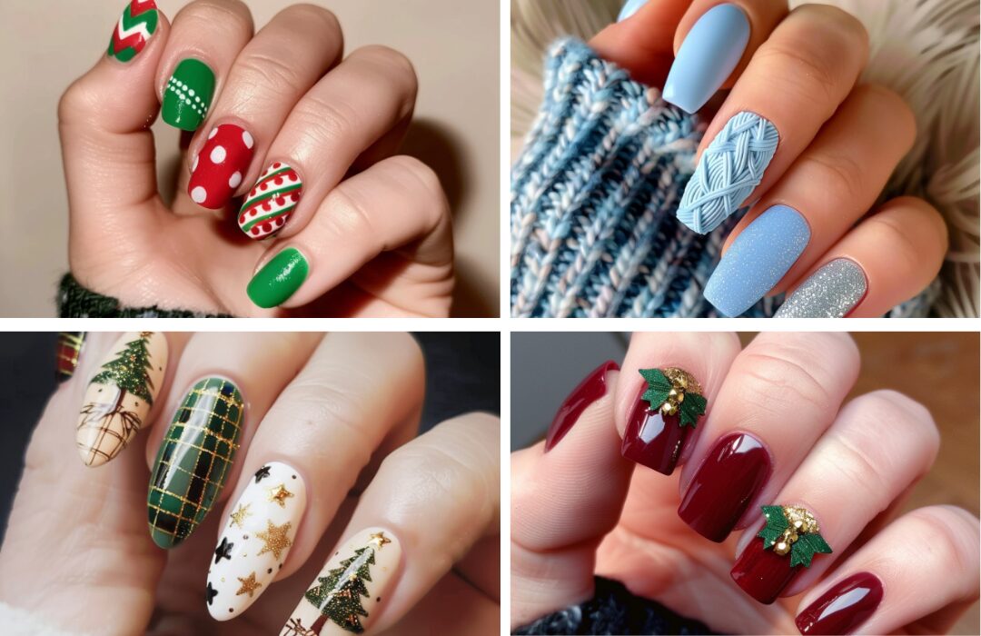 Christmas nail ideas for 2024